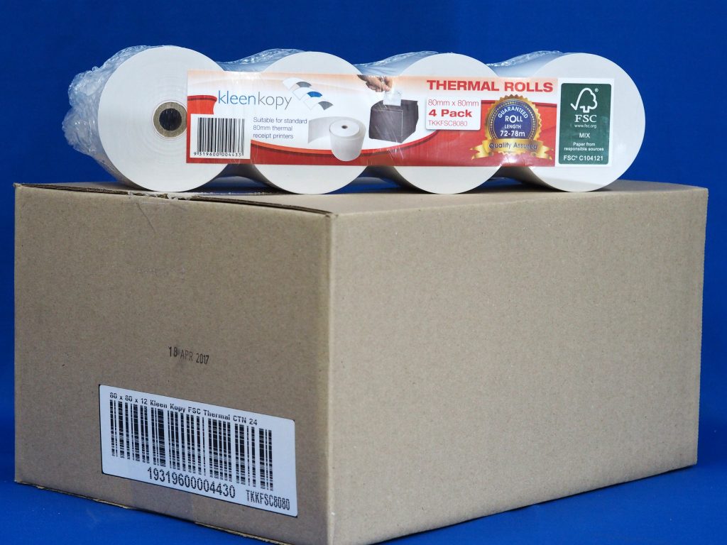 Thermal paper Alliance paper